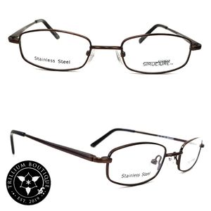 Structure Eyewear Structure T Brown Glasses Frames